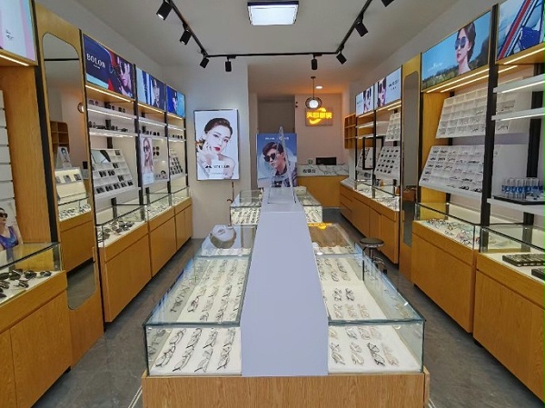 眼镜展柜设计