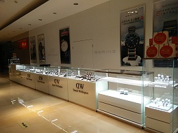 注重手表展柜定做的细节展示