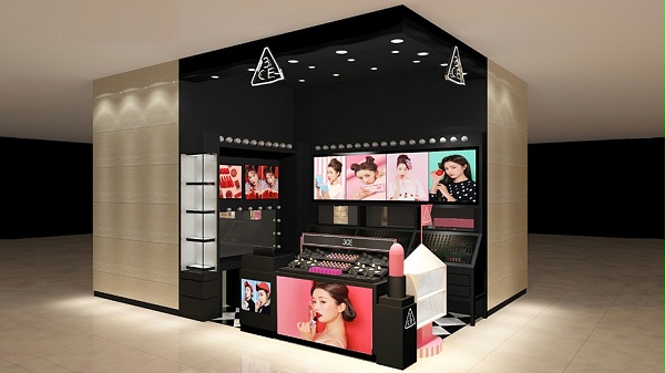 彩妆展柜