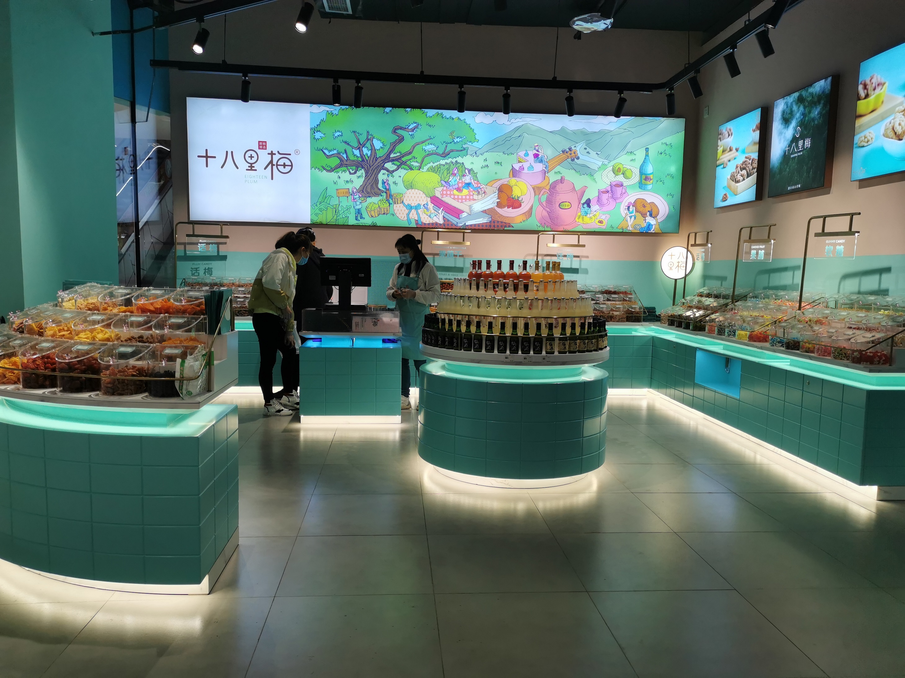 食品展柜